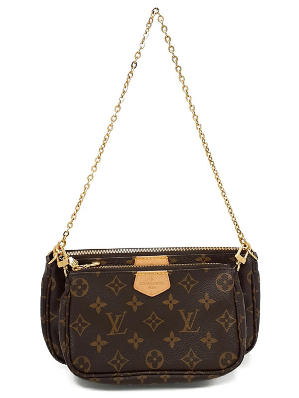 Louis Vuitton Monogram Multi Pochette Accessoires Chain Handbag